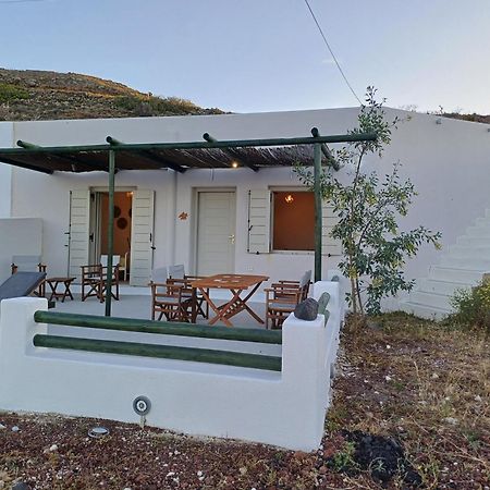 Villa 'Irene' Cycladic House With Sunrise And Sea View! Foinikiá Exterior foto