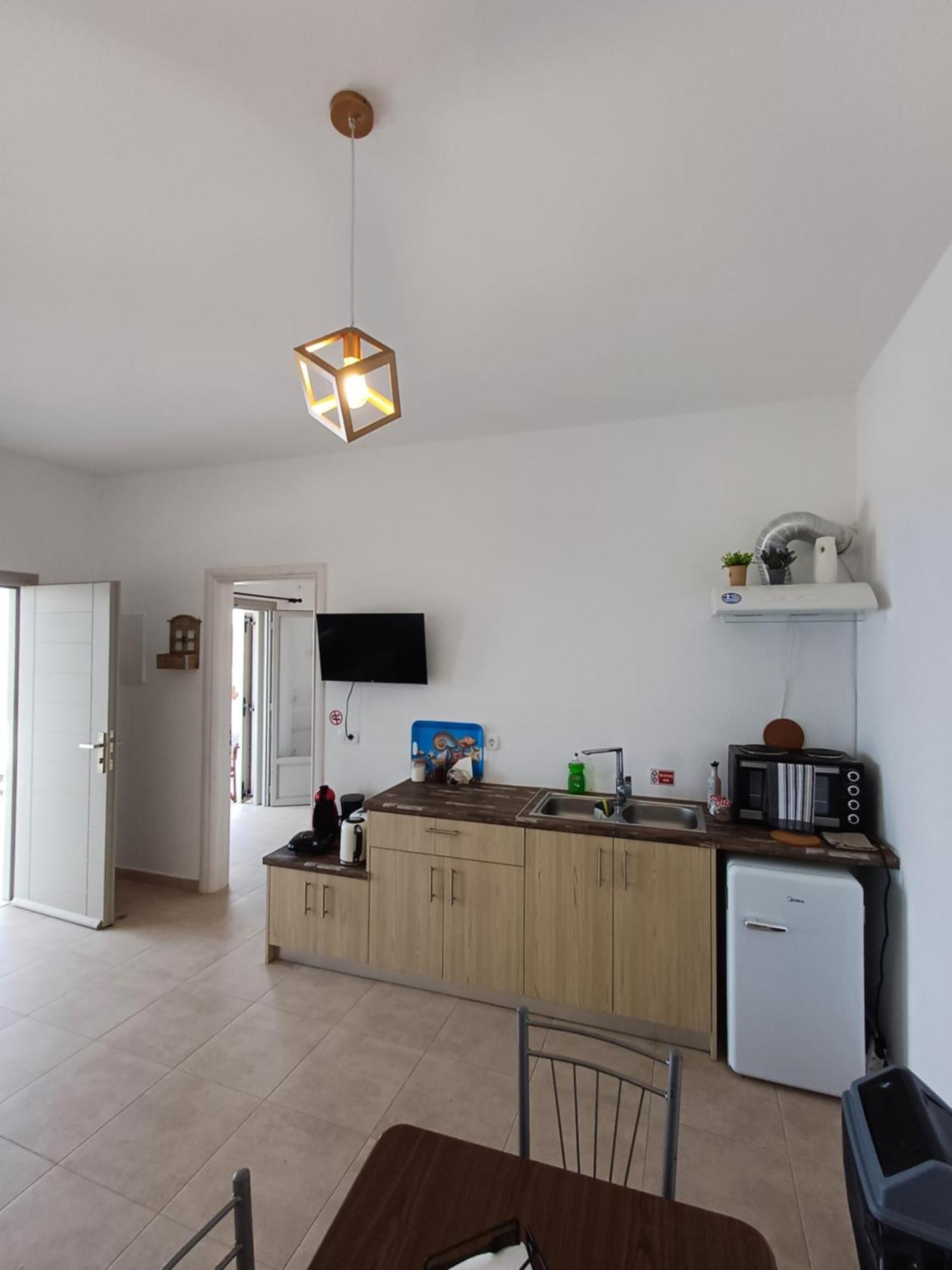 Villa 'Irene' Cycladic House With Sunrise And Sea View! Foinikiá Exterior foto