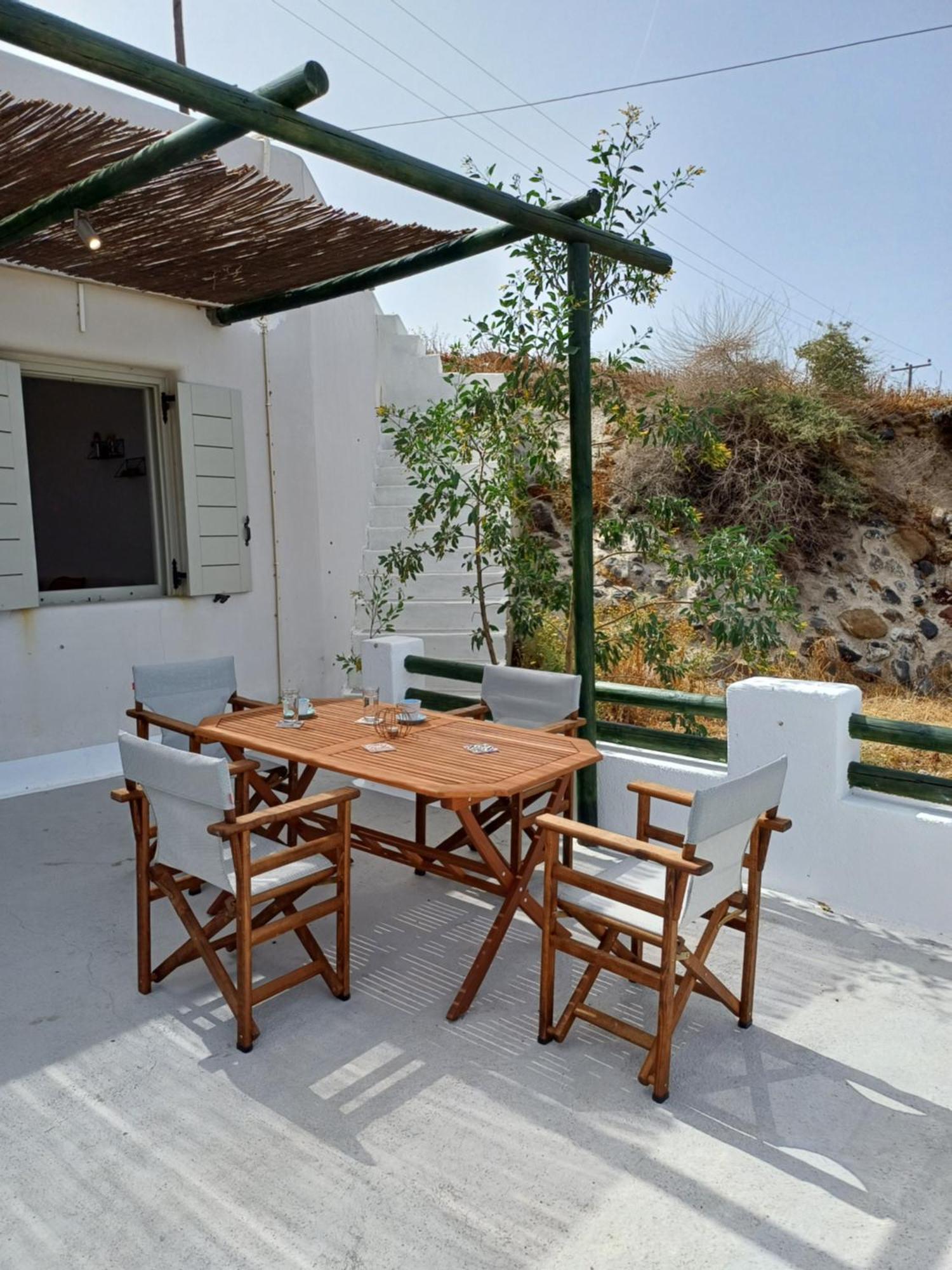 Villa 'Irene' Cycladic House With Sunrise And Sea View! Foinikiá Exterior foto