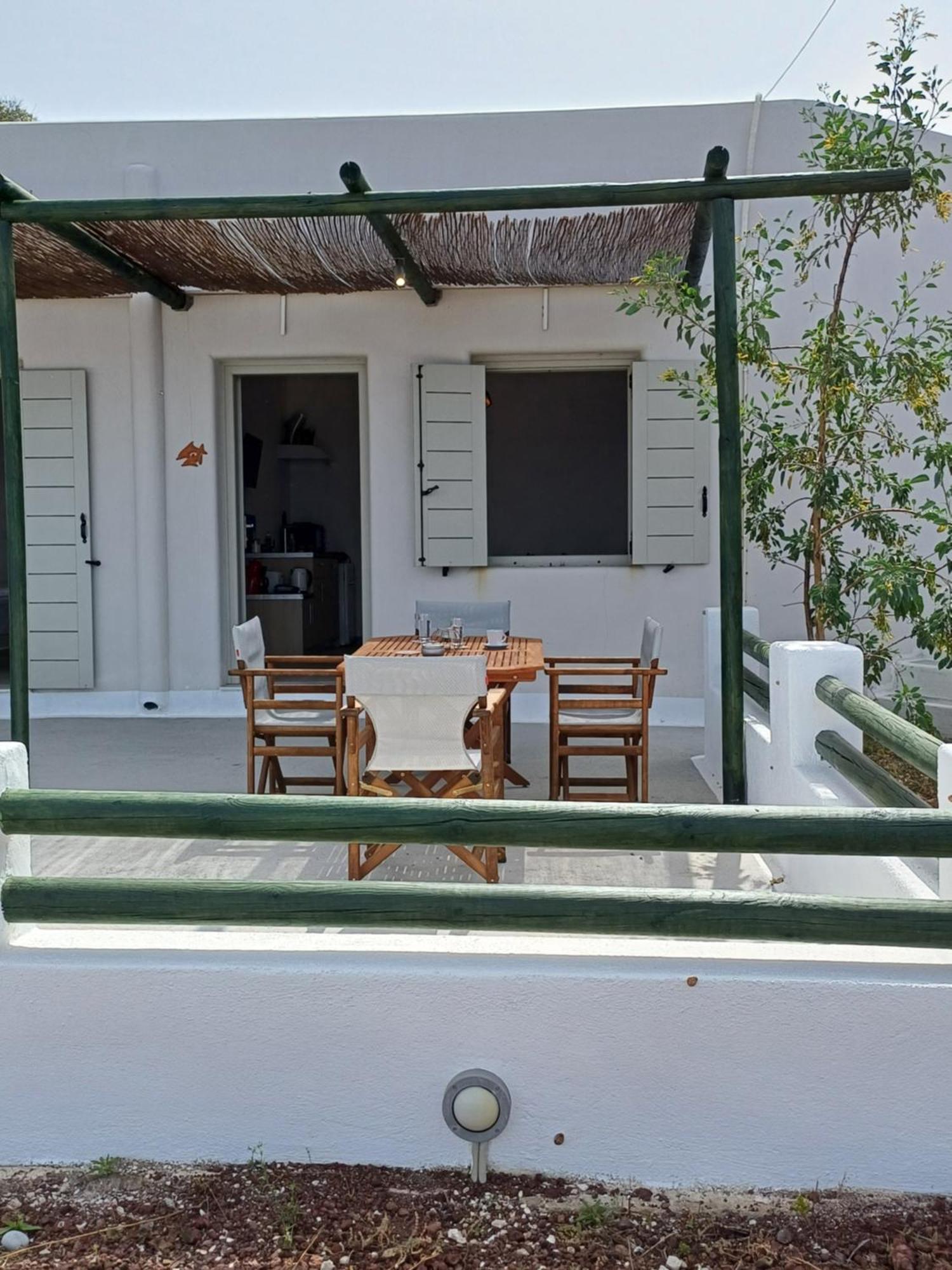Villa 'Irene' Cycladic House With Sunrise And Sea View! Foinikiá Exterior foto
